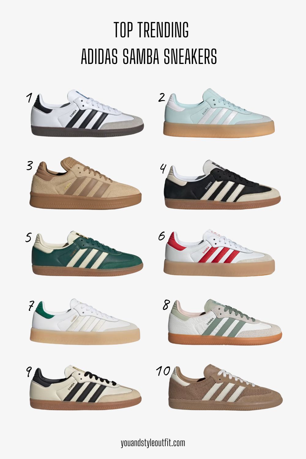 Top trending Adidas Samba Sneakers