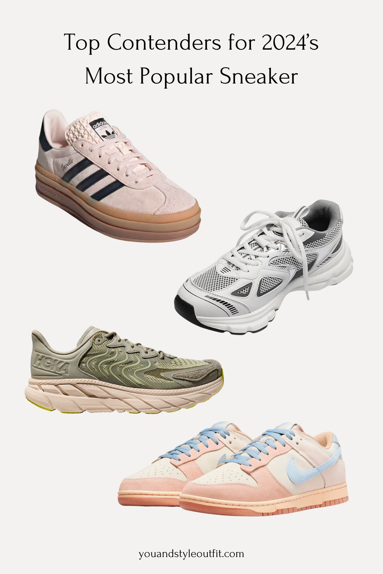 Most popular top sneakers for 2024’s