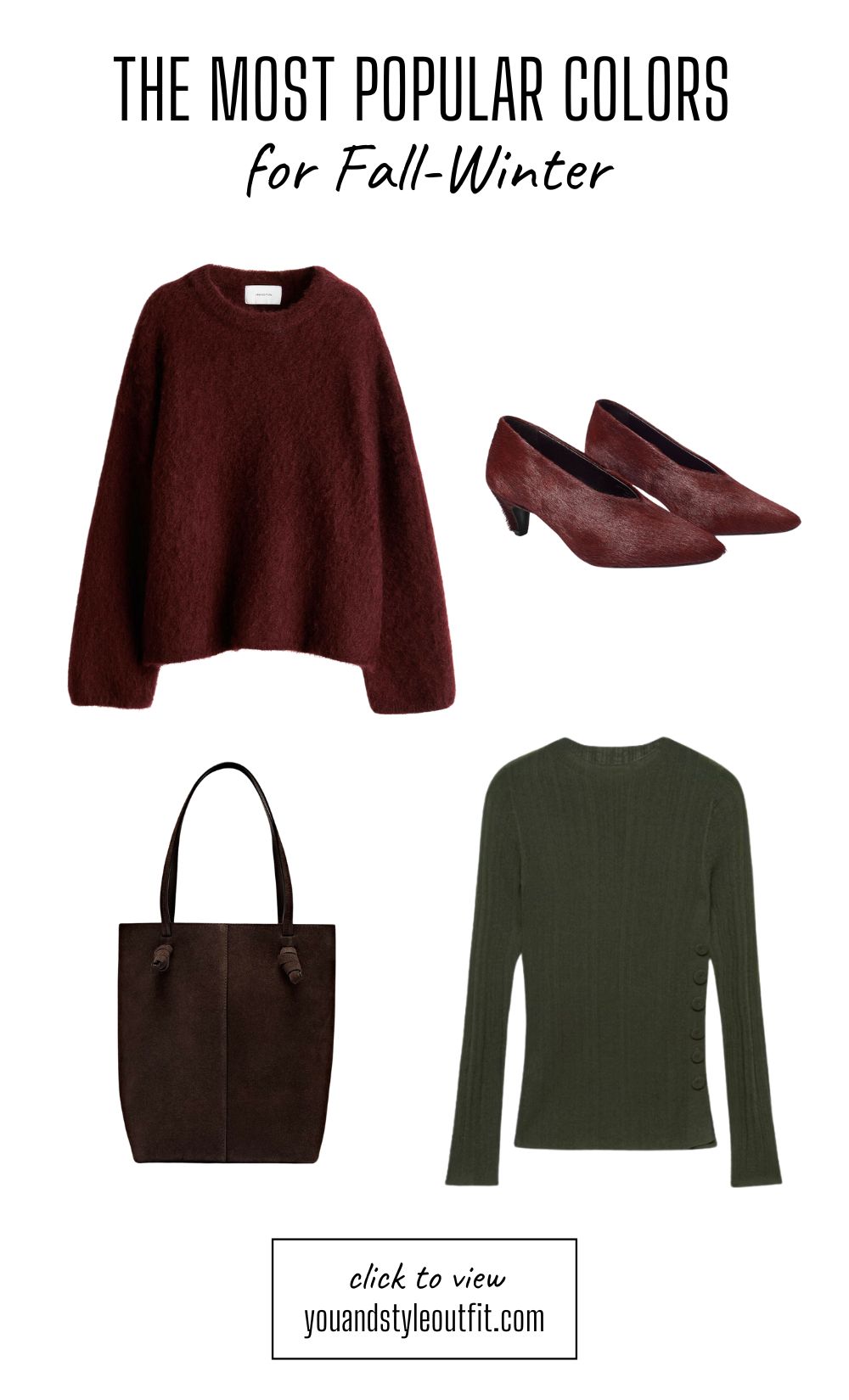 The most popular colors for Fall-Winter!