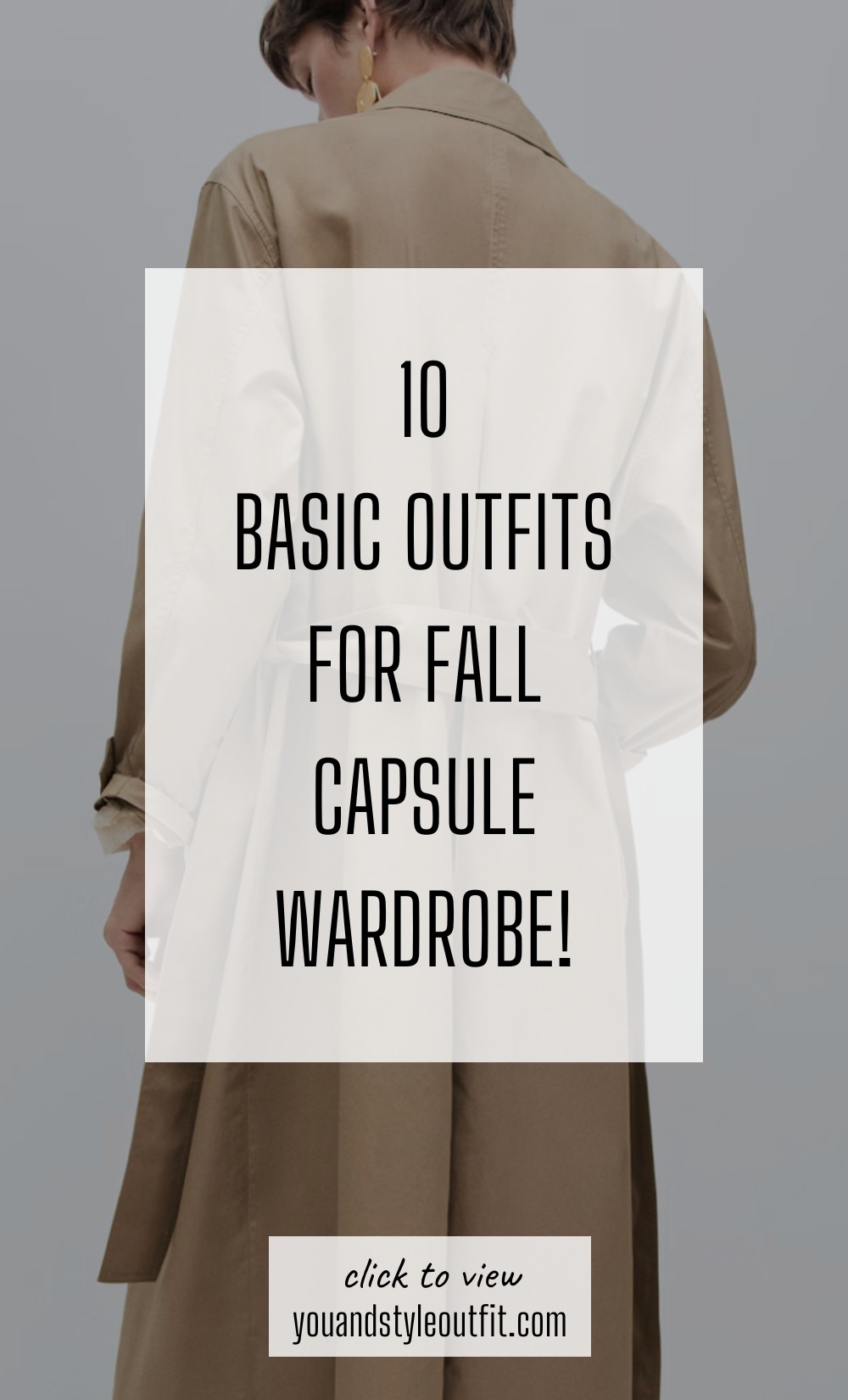 Basic Fall Wardrobe Capsule!