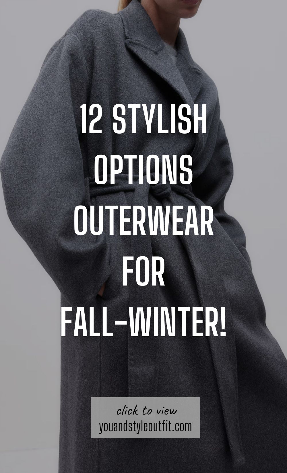 A selection of stylish outerwear for Fall-Winter!